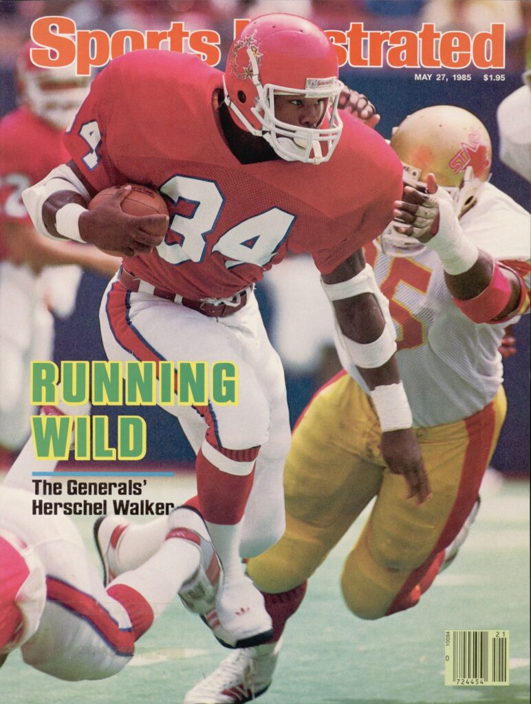 New Jersey Generals Herschel Walker